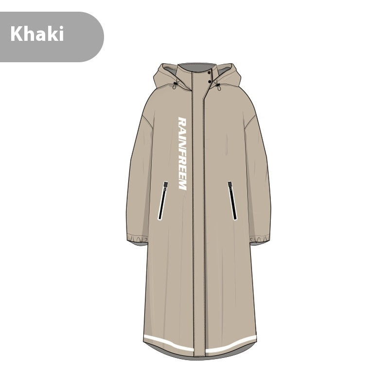 Electric Bike Raincoat Long Full Body Rain-proof One-piece Raincoat Battery Car