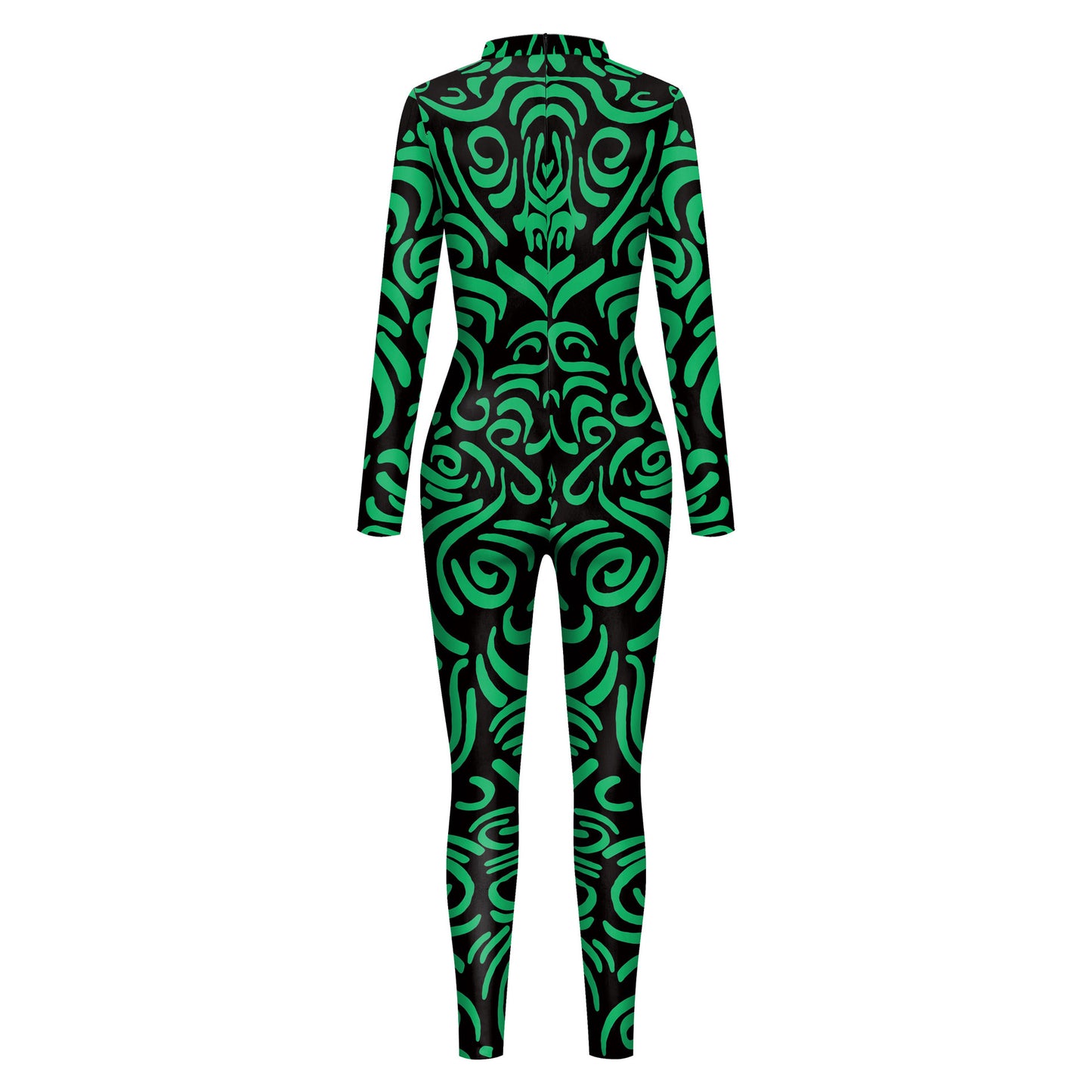 Women's Geometric Digital Printing Jumpsuit