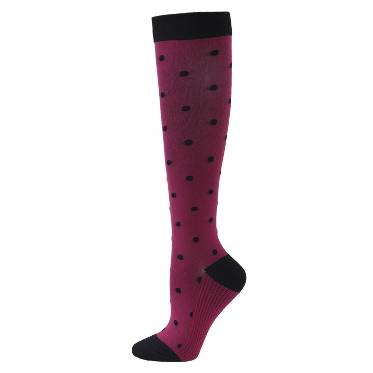 Sports Compression Socks Pattern Stretch Stockings