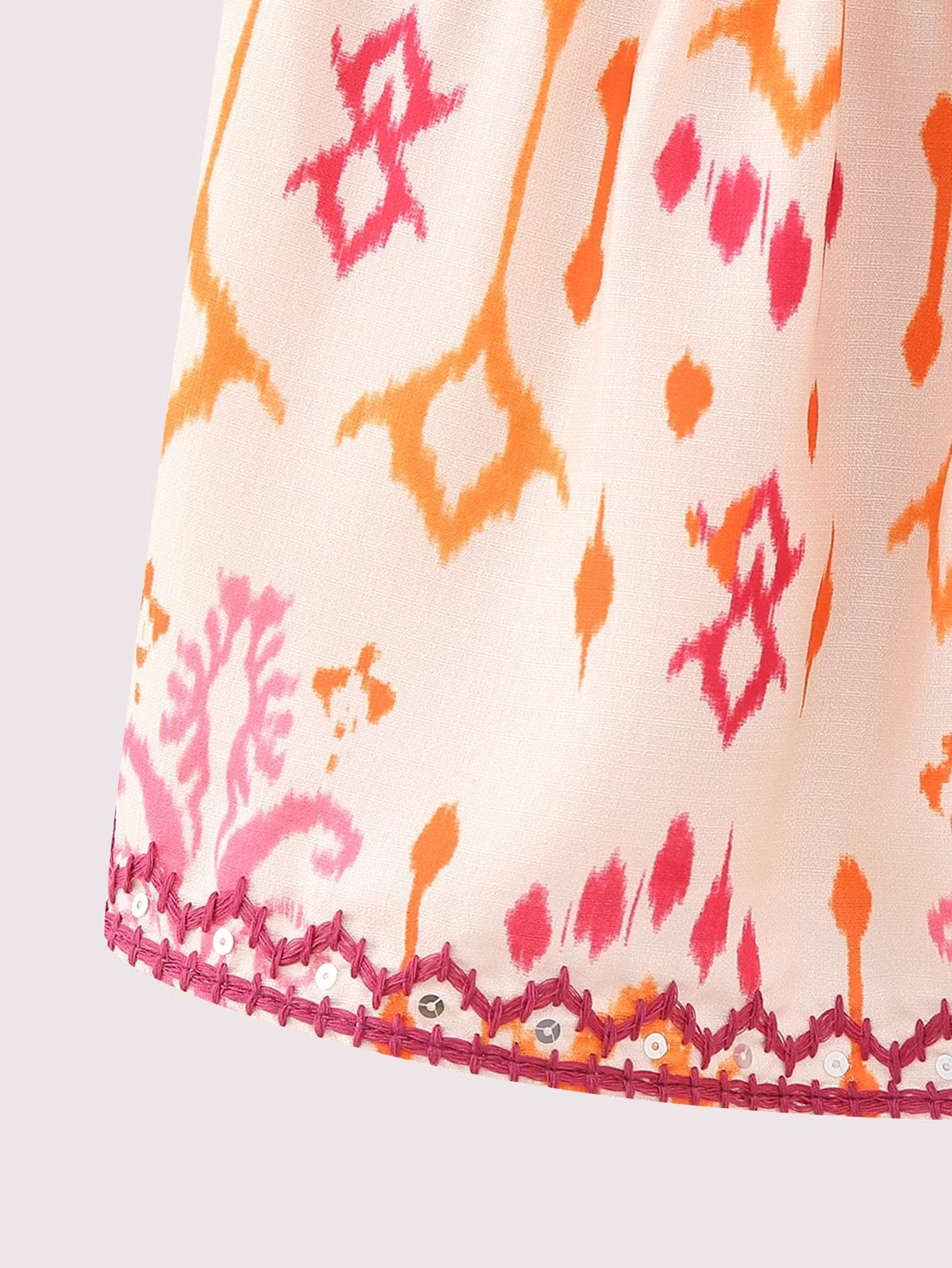 V-neck Brace Sequin Embroidery Decoration Spaghetti-strap Camisole Top