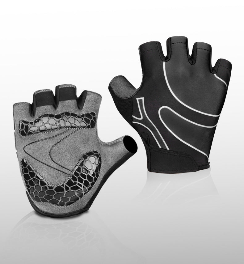 Halvfinger Fitnesshandsker Mountainbikehandsker