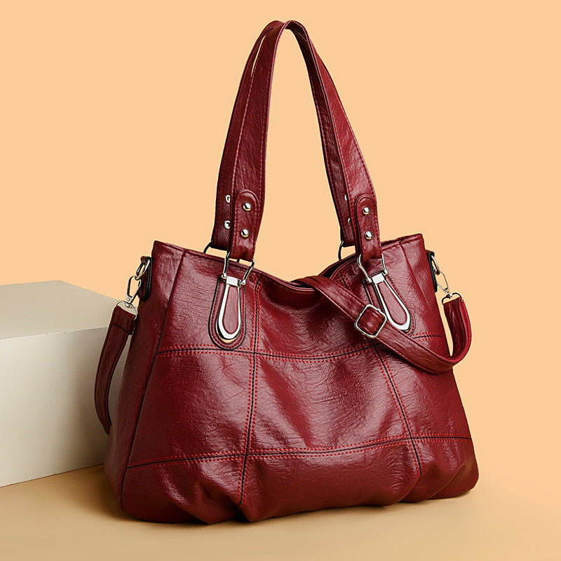Simple And Versatile Affordable Luxury Fashion Texture Commuter Hand-carrying Bag