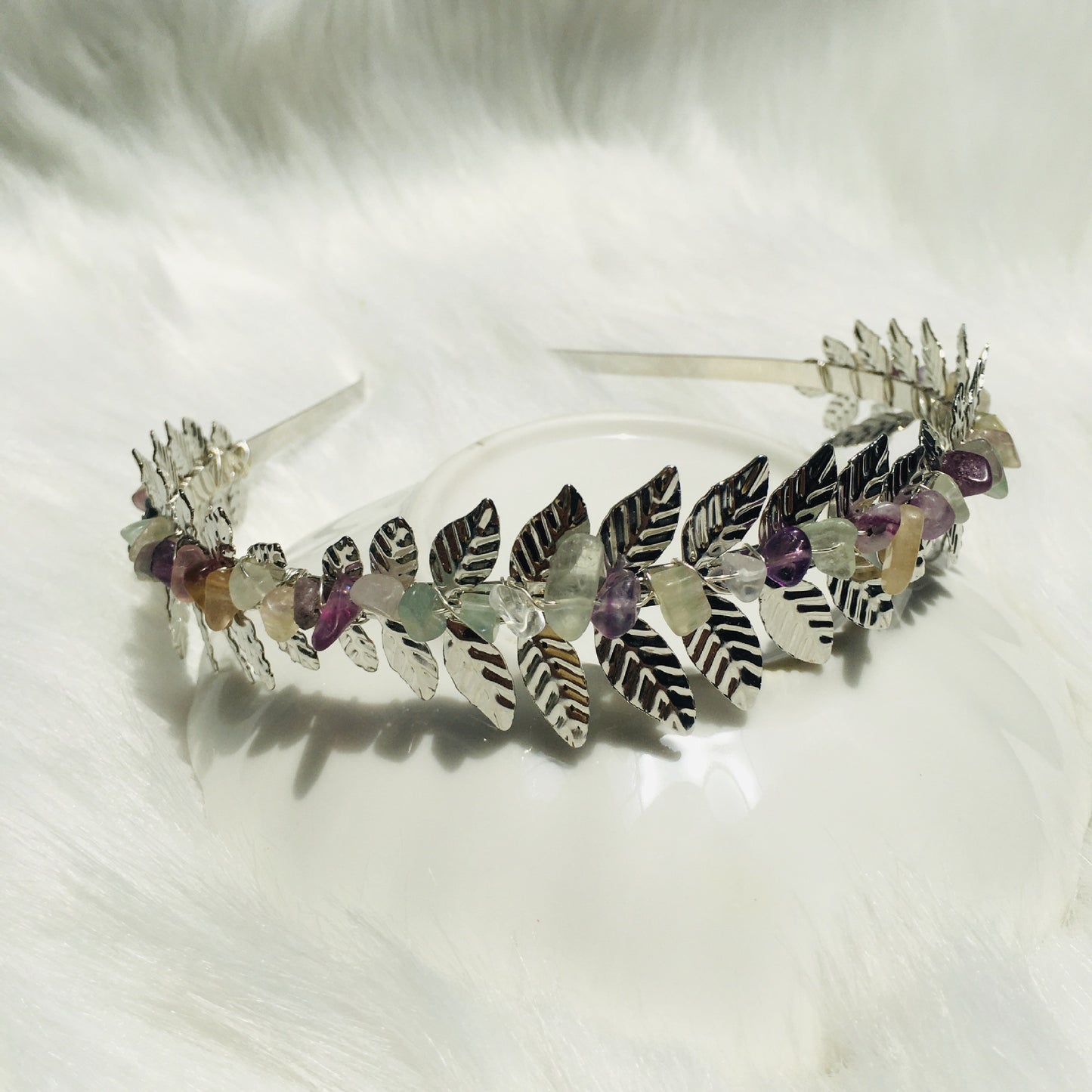 Natural Crystal Hairpin Creative Handmade DIY