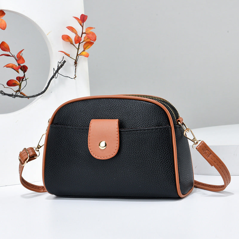 Women's One Shoulder Crossbody Texture Exquisite And Practical Stylish Bag