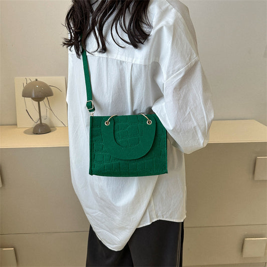 Skuldertaske Mode Moderigtig Lille Firkantet Crossbody