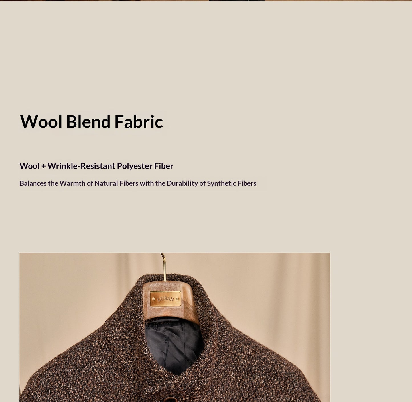 Formal Winter Warm Stand-up Collar Long Coat