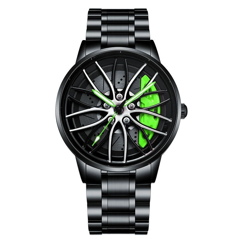 Hollowed-out Hydraulic Mens Quartz Watch