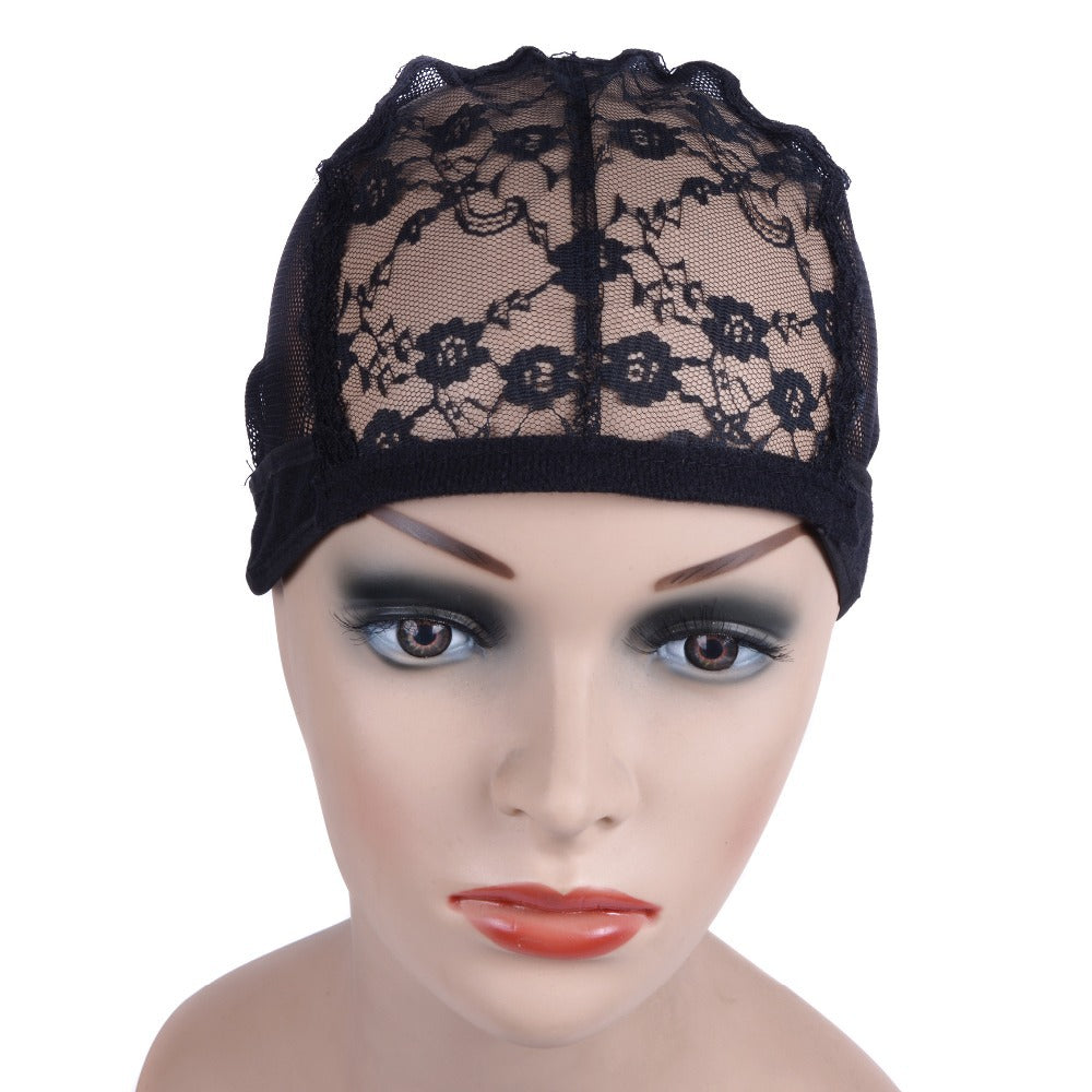 Small Flower High Elastic Mesh Cap Wig Hairnet