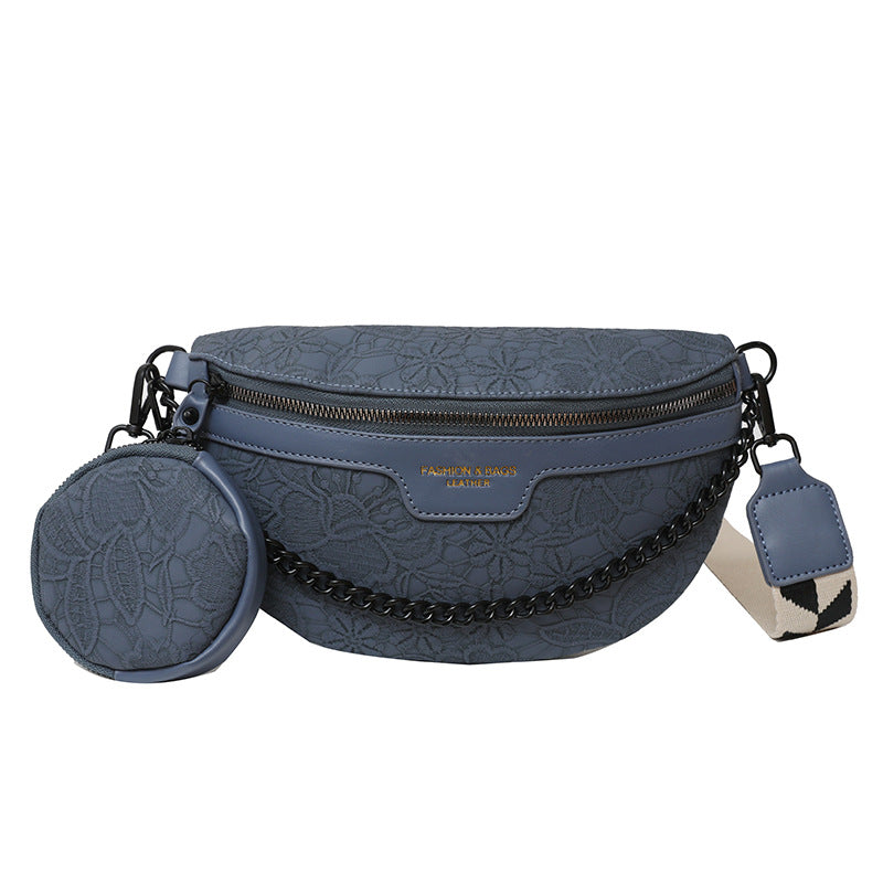 Women's Simple Chest Bag Temperament Chain Comfort And Casual Crossbody