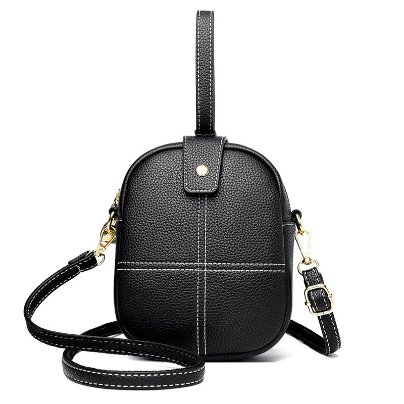 Fashion Embroidery Thread Portable Shoulder Messenger Bag