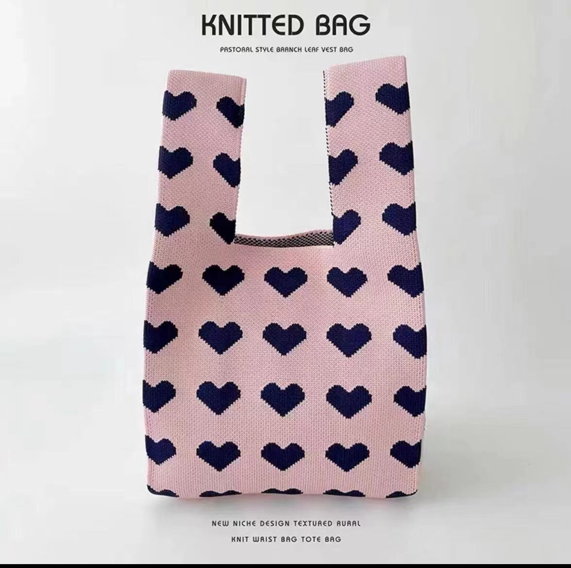 Women's Knitted Bag All-match Casual Handbag