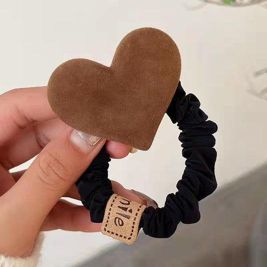 Fashion Simple Love Leather Case Female Headband