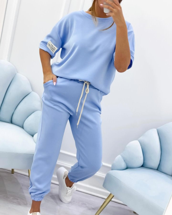 Long-sleeve Hooded Fleece-lined Double-sided Flannel Hoodie Pajama Set