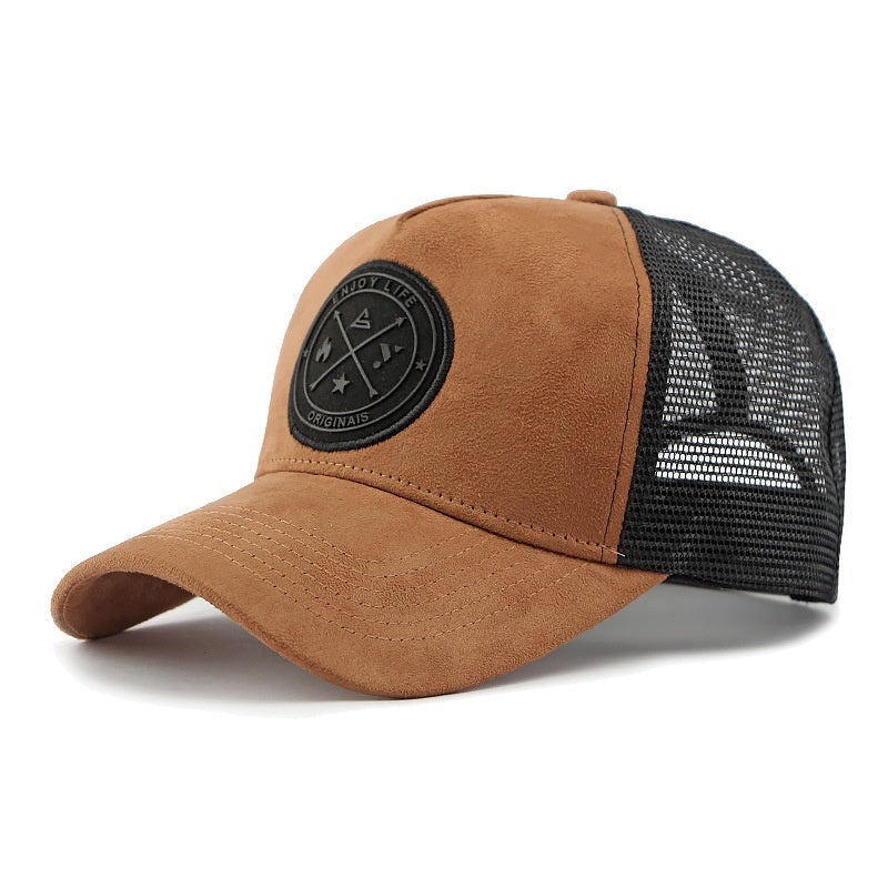 Outdoor Sun Protection Casual Mesh Baseball Cap Hard Top