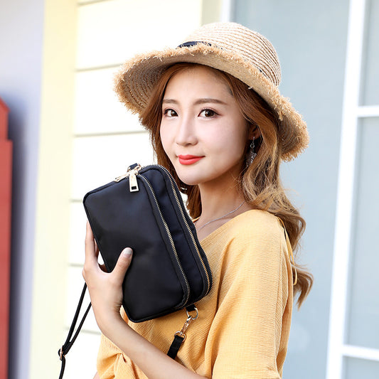 Stylish Waterproof Nylon Crossbody Bag