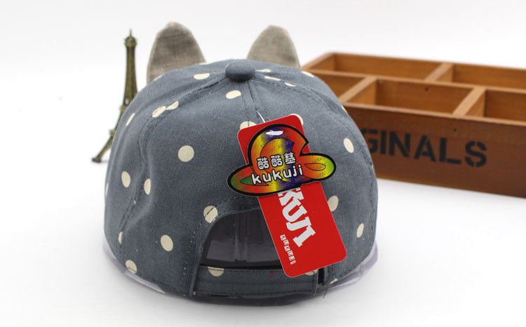 Cartoon Cute Bunny Soft Brim Baseball Hat