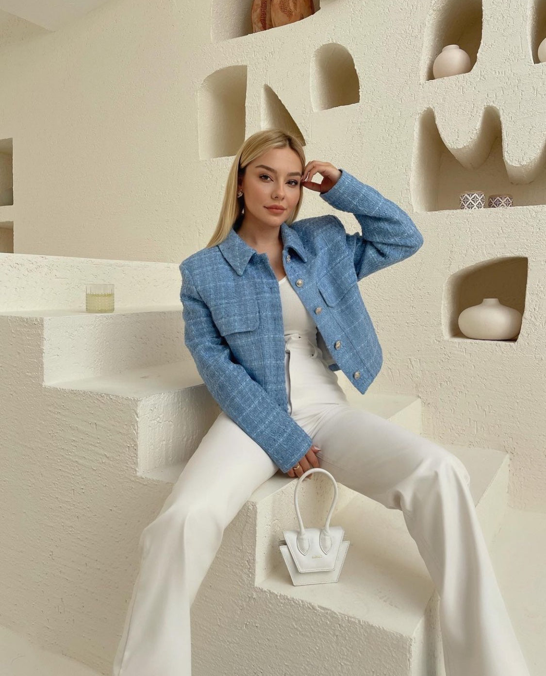 Fashion High-end Ins Super Hot European Goods Senior Coat