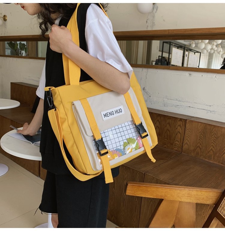 Women's All-match Transparent One-shoulder Messenger Bag
