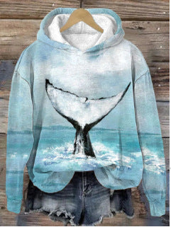 Cardigan Coat Sweatshirt Loose Draping Effect Lazy