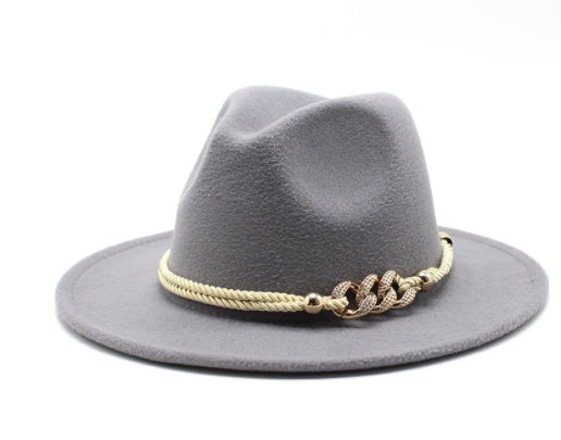 Women's Autumn And Winter British Style Jazz Hat