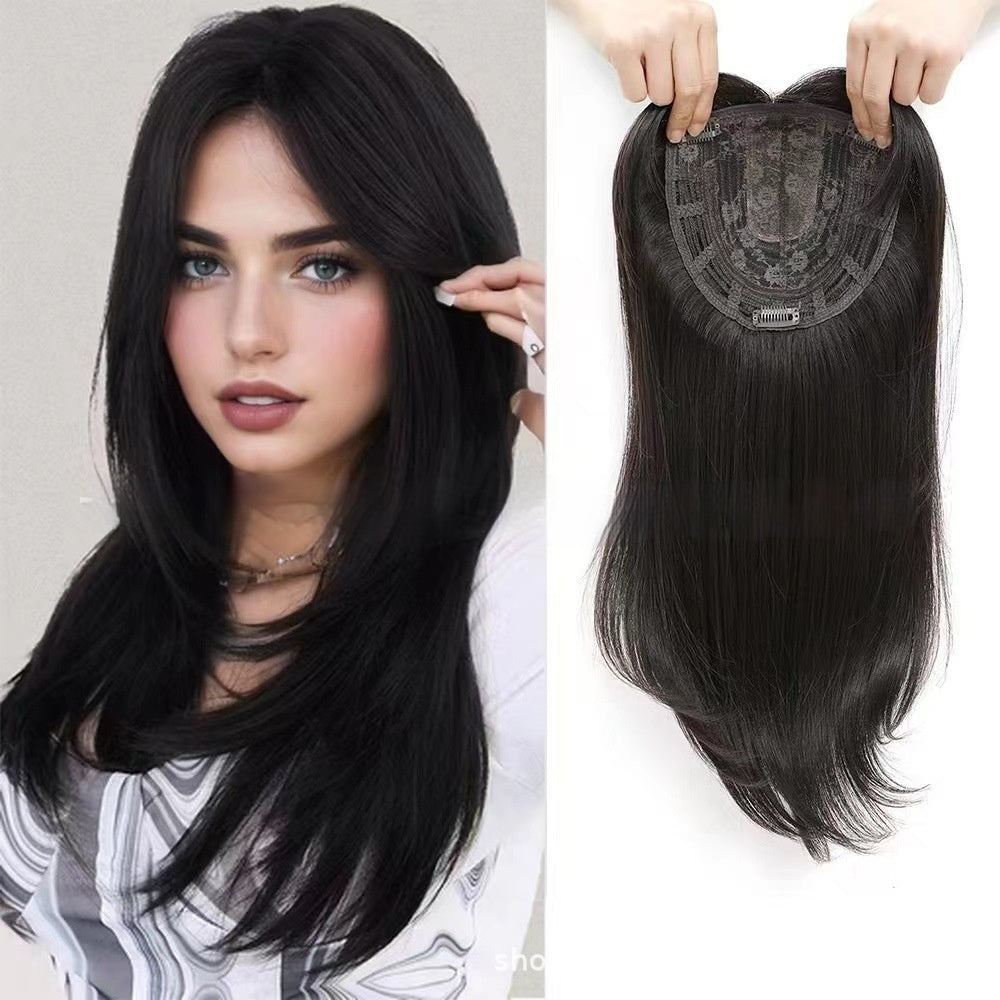 Amazon Foreign Trade Top Hair Supplementing Piece Women