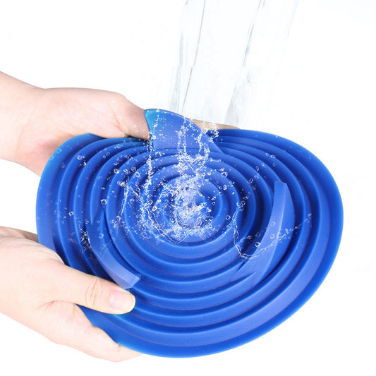 New Pet Silicone Slow Food Bowl Dog Choking Bowl Cat Bowl Cat And Dog Food Bowl