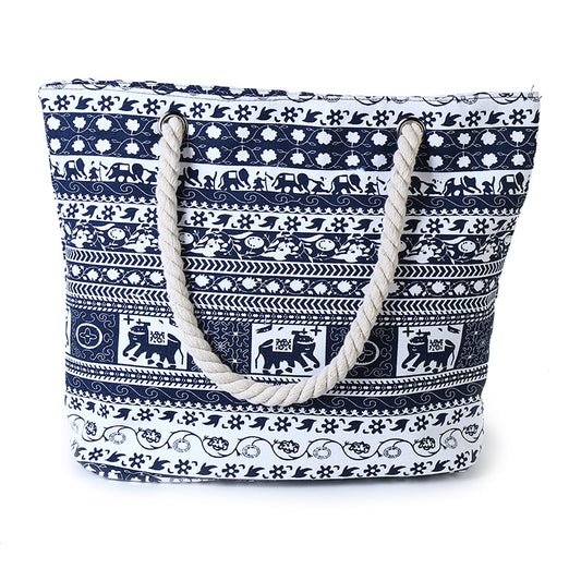 New Casual Simple Canvas Women's Shoulder Bag