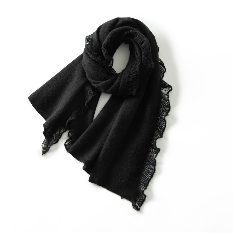 Cashmere Women's Thin Warm Single-strand Scarf