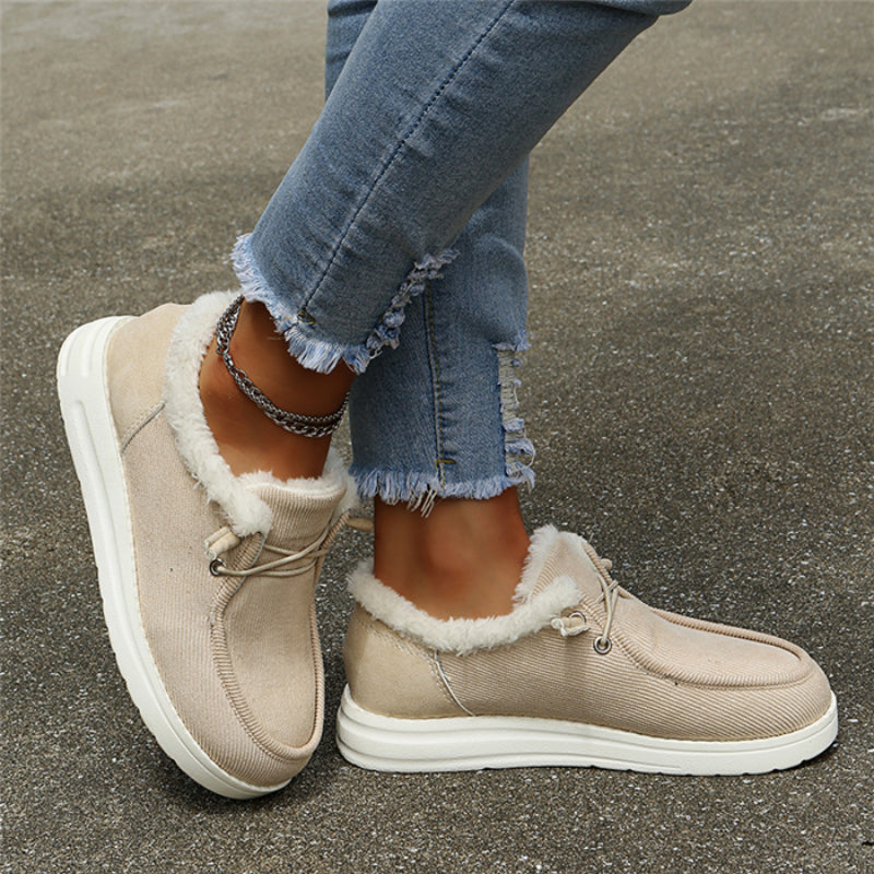 Women's Shoes Warm Winter Loafers