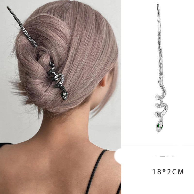Moonstone Ancient Style Simple Female Fringed Hairpin