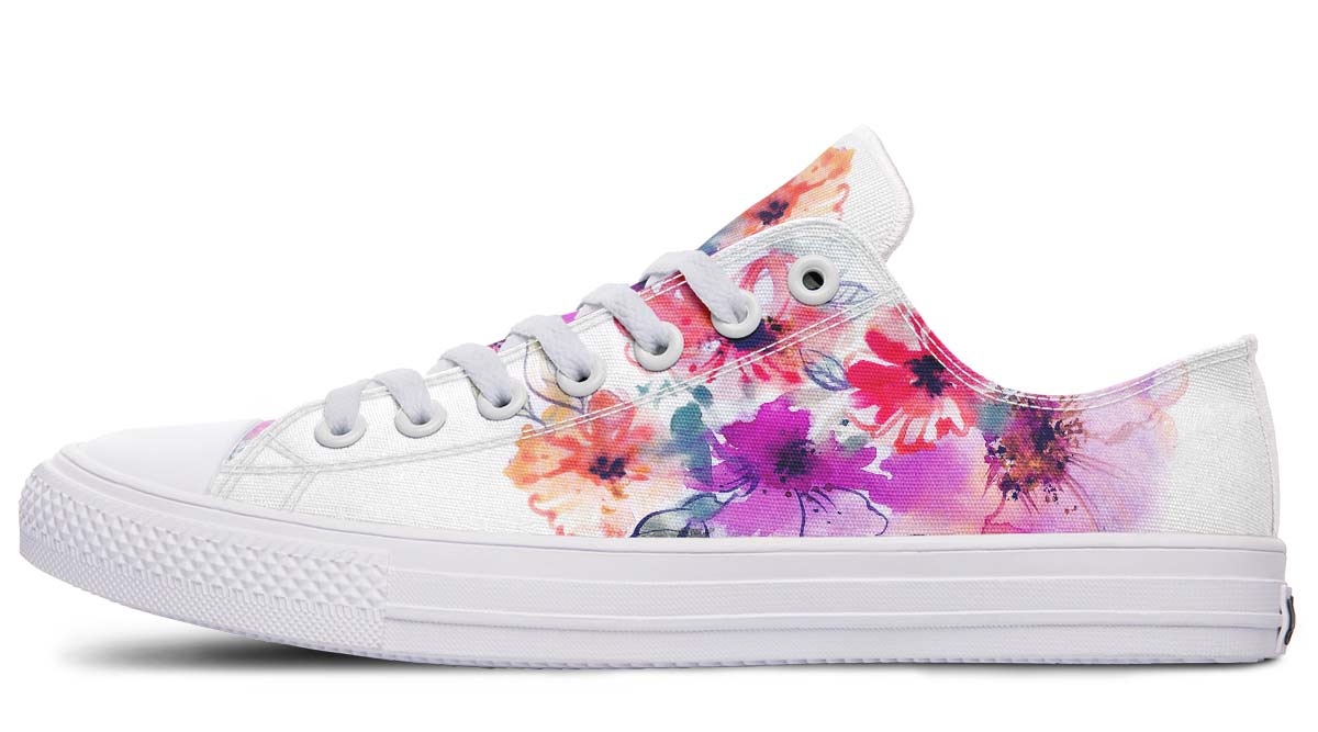 Fashion Print Couple Low-Top Canvas Shoes