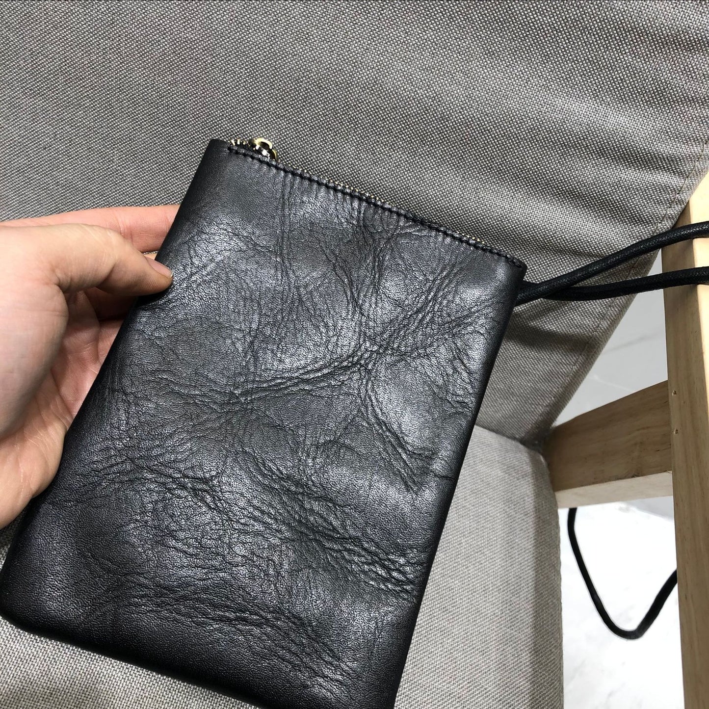 Women's Fashion Simple Head Layer Cowhide Shoulder Crossbody Bag