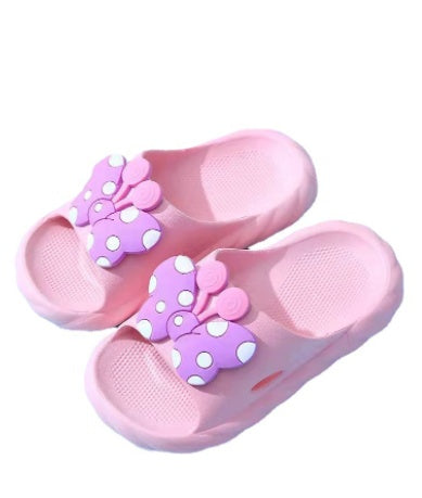 One Word Slippers Girl Sandals Bathroom Boy Cartoon Cute