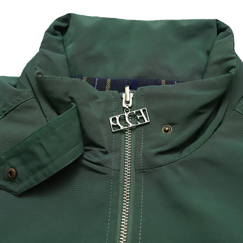 Fashion Double-sided Plaid Jacket Coat For Men