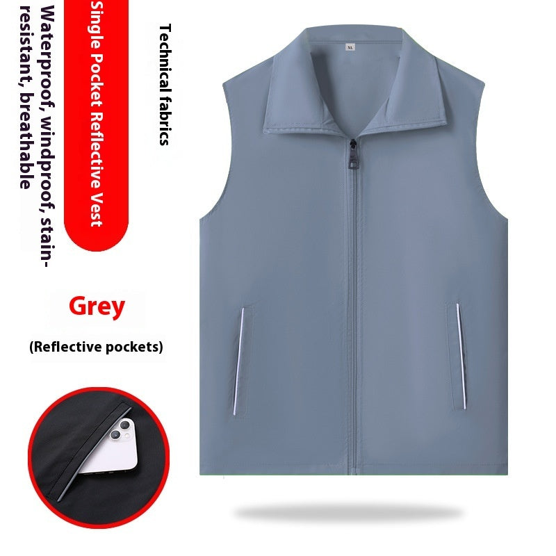 High-end Vest Outdoor Reflective Vest Overalls
