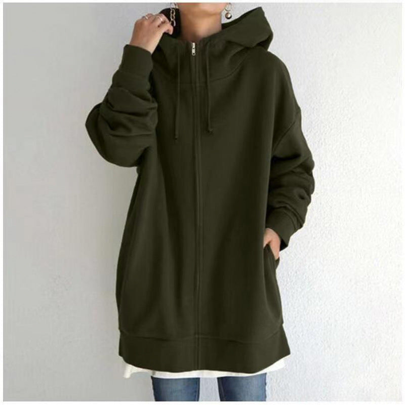 New Korean-style Cardigan Casual Top Loose-fitting Sporty Jacket Trendy Design
