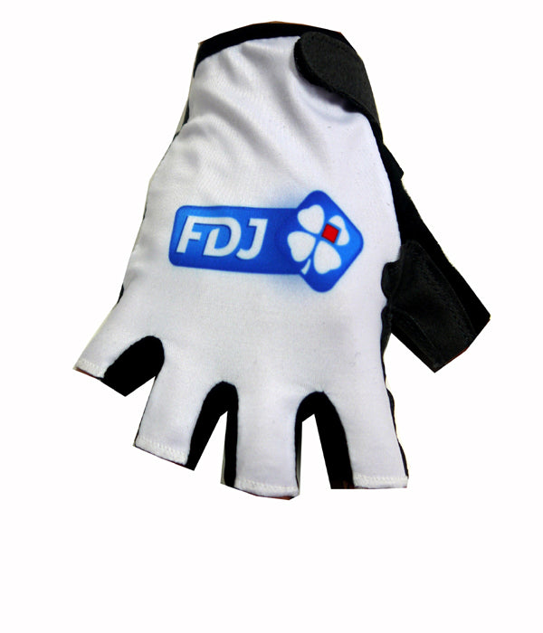 Tour De France Edition FDJ Short Finger Cycling Gloves