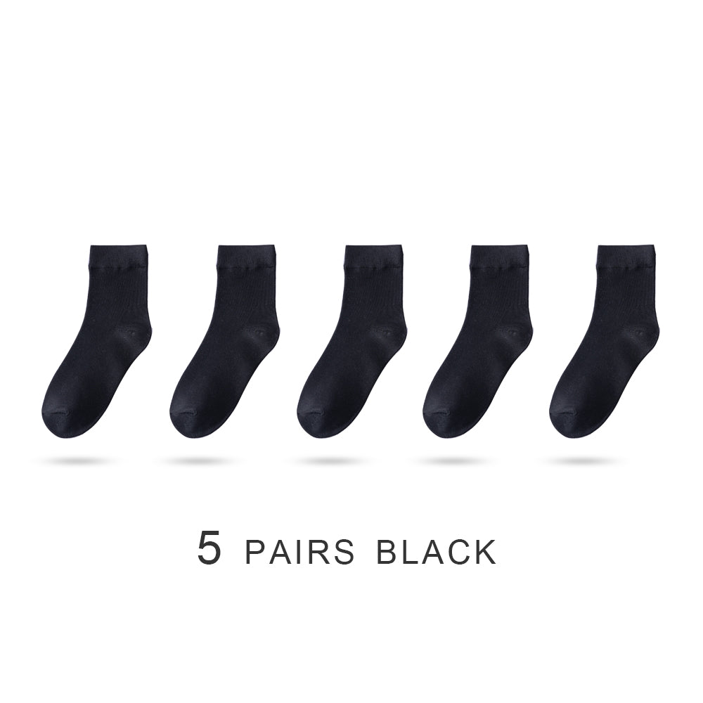 White Ladies Summer Thin Deodorant Sweat-absorbent Black Stockings