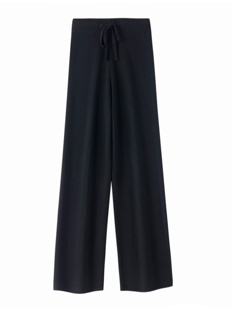 Womens Fashionable Casual Soft Knit Pants