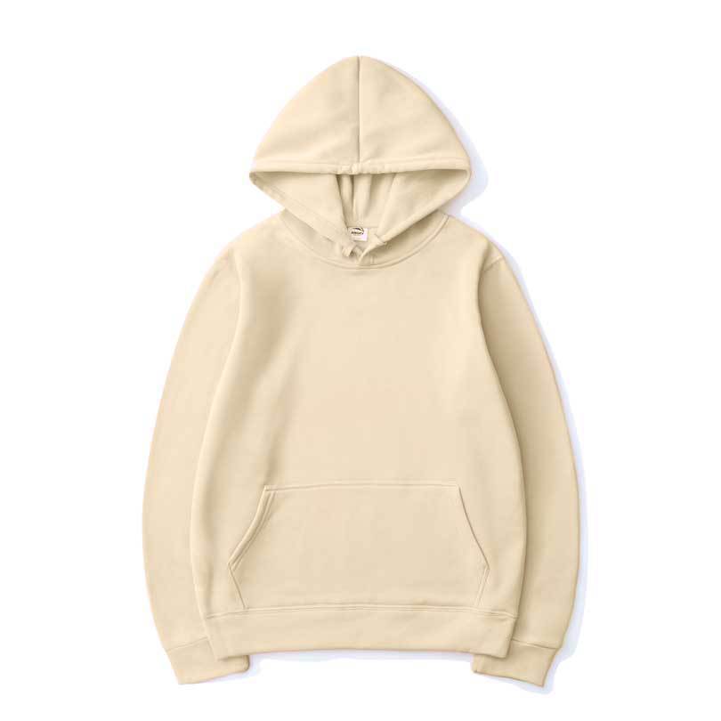 Men's Sweatshirt Long-sleeved Hooded Fleece Knitted Casual Sportswear