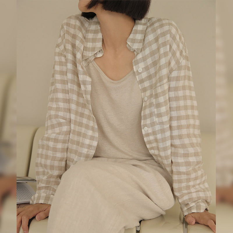 Langærmet kort alsidig casual cardigan