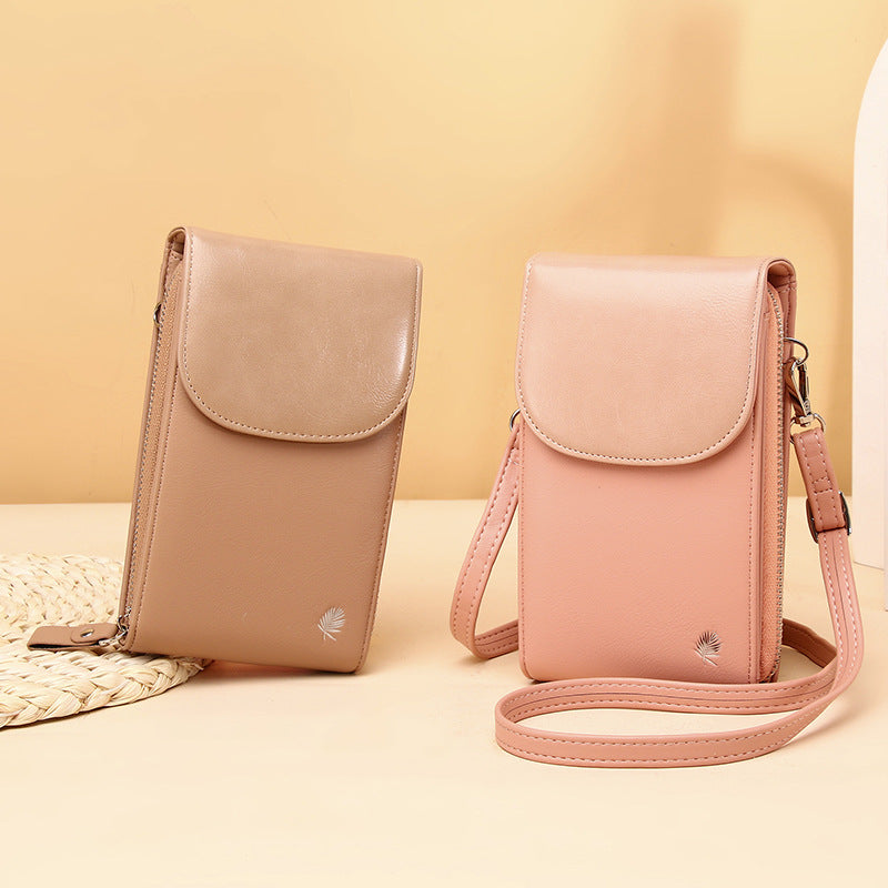 Small Square Bag Large Capacity Ladies One-shoulder Messenger  Tide Vertical
