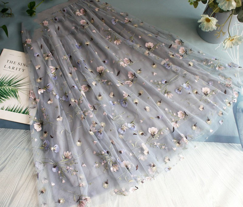 Women's Fashion Drape Multi-layer Mesh Skirt