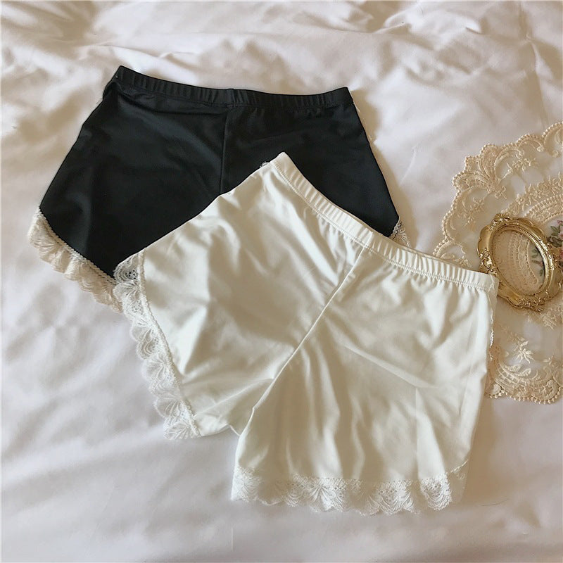 Anti-wardrobe Malfunction Pants Lace Leggings