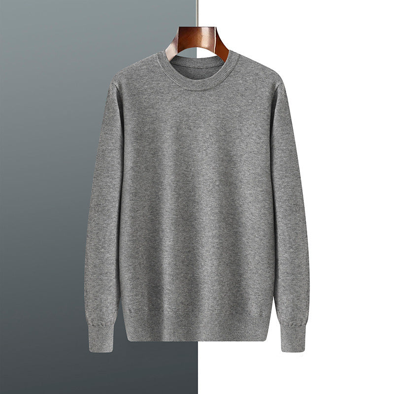 Men's Crew-neck Pullover Long-sleeve Sweater