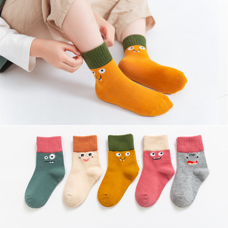 Children's Socks New Style Breathable Cartoon
