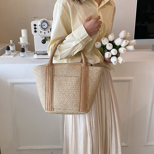 Women's Simple Fashion Versatile Handbag Straw
