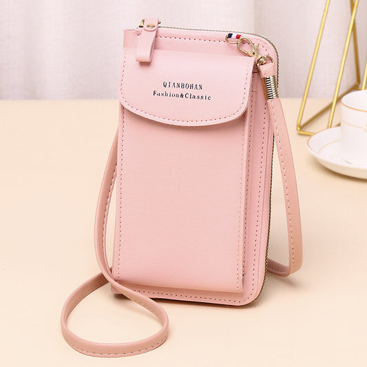 Women's Stylish And Portable Large Capacity Vertical Shoulder Crossbody Bag