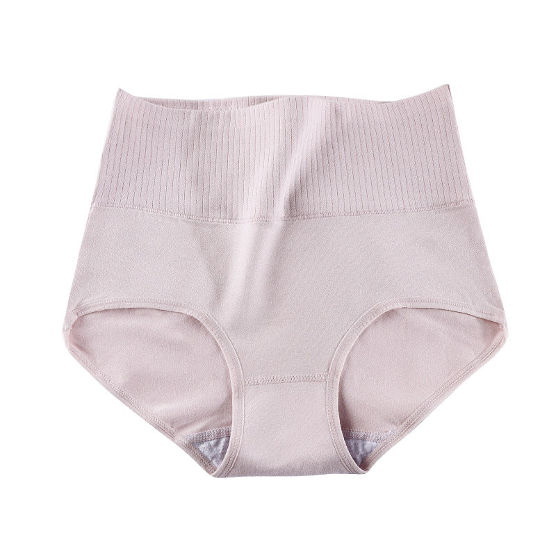 Purified Cotton Belly Contracting Hip Raise High Waist Underwear