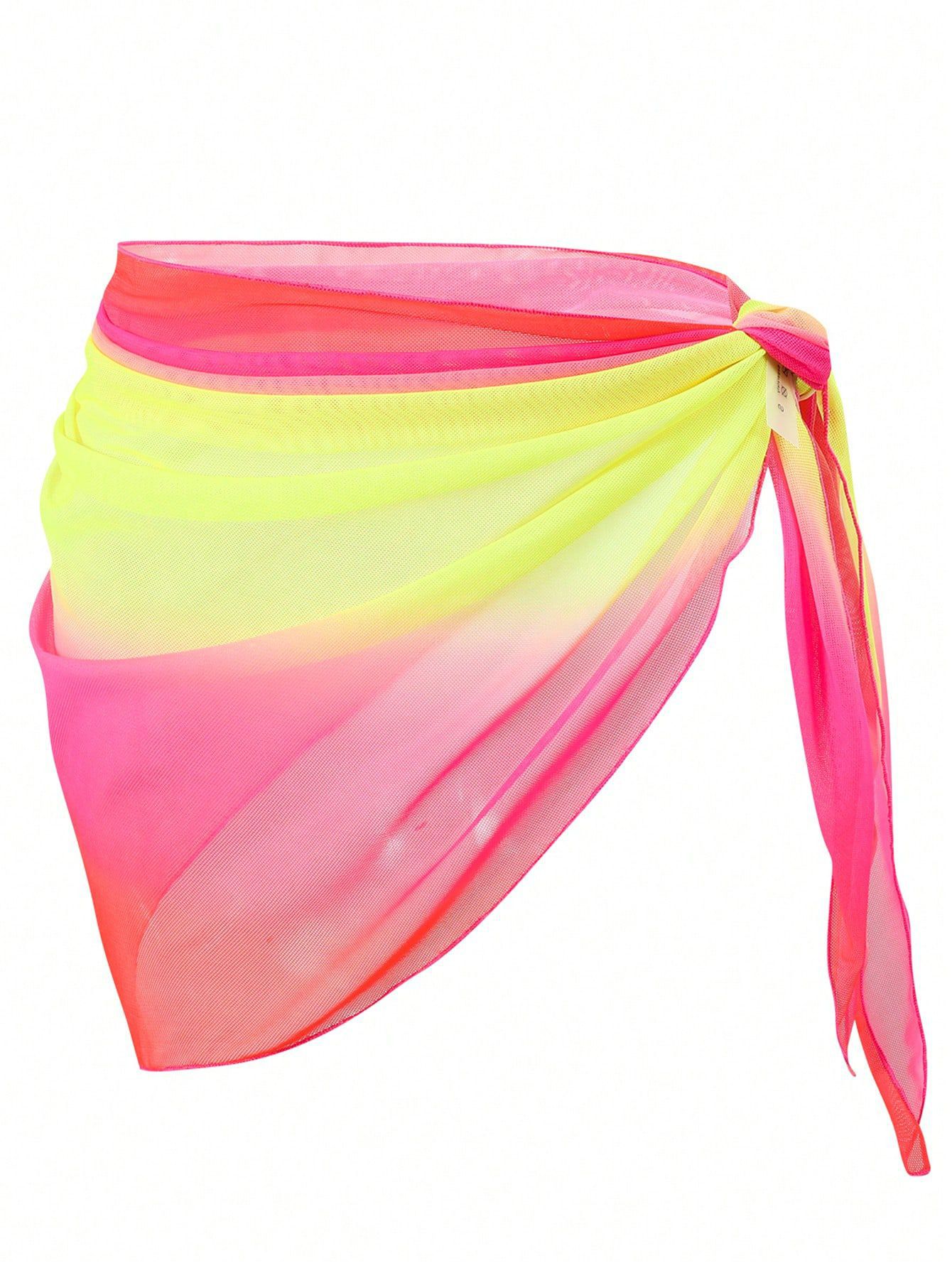 Beach Apron With A Gradient Color Design In Multiple Colors